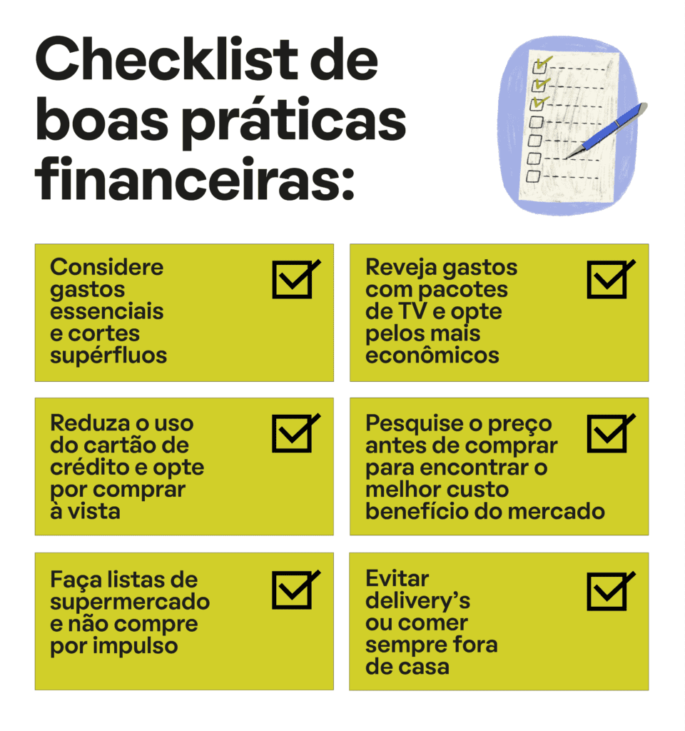 Checklist de boas práticas financeiras para economizar para comprar um apartamento